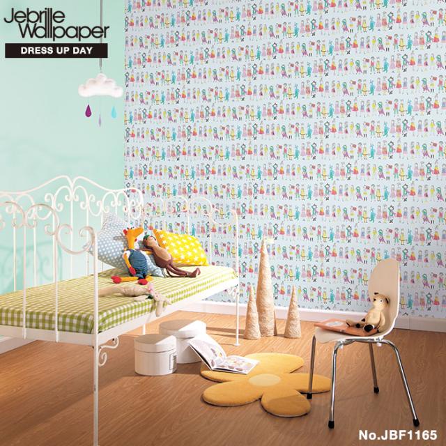 人気商品再入荷 日本製 フリースデジタルプリント壁紙 Jebrille Wallpaper F取得品 Dress Up Day 巾53cm 長さ10 05m 貼ってはがせる壁紙 フリー 好評につき延長 Embalaflex Com Br