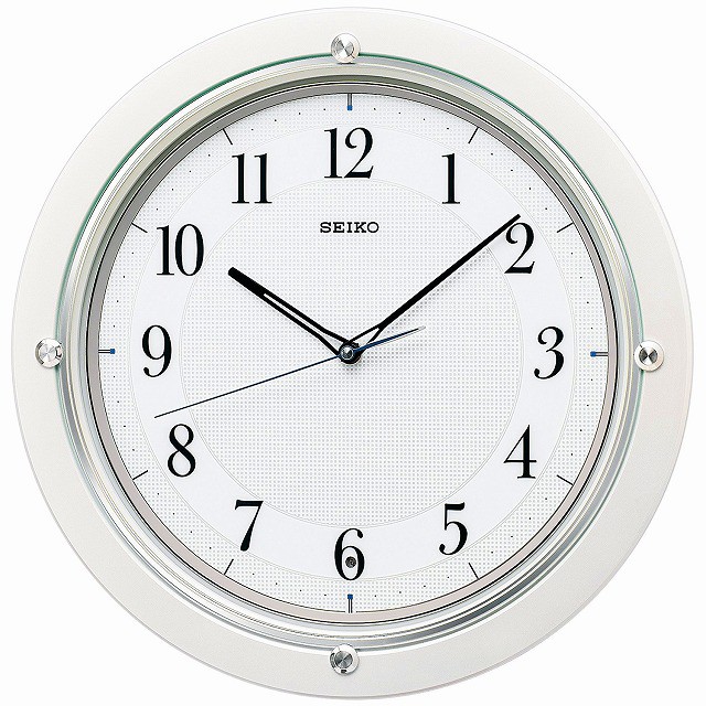 安い正規品 SEIKO 白パール KX217Wの通販はau PAY マーケット - 銀座 紗古夢堂|商品ロットナンバー:275898977 CLOCK セイコー クロック 掛け時計 電波 アナログ 正規品SALE