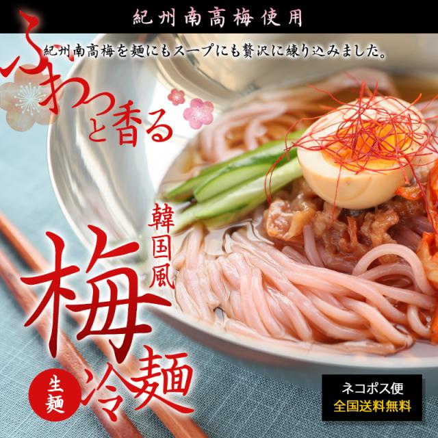 韓国風 梅冷麺 新登場!