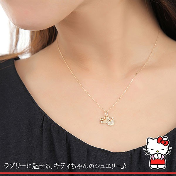 キティちゃんグッズ ネックレス ハローキティ こうのとり