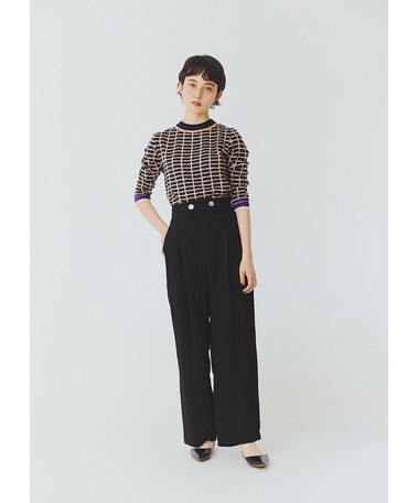 フロントが サスペンダー付きタックワイドパンツ フルレングスパンツの通販はau PAY マーケット - ロシナンテ!
オンライン|商品ロットナンバー:480379428 || レディースアパレル ボトムス ≲トップスは