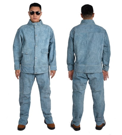 日本公式品 Xy 021 新作牛革電気溶接作業服セット Dja0025 工具 安全保護具 作業着 エプロン 人気絶頂 Upik Ac Ug