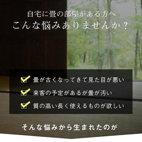 日本製 純国産 い草 上敷き はっ水 カーペット 双目織 『撥水ほほえみ』 || ファブリック 敷物 畳 ござの通販はau PAY マーケット - ロシナンテ!
オンライン|商品ロットナンバー:481820083 本物保証SALE