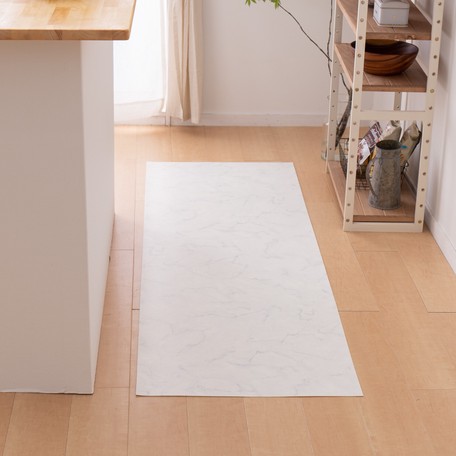 プレミアム クッションフロア 床保護マット 切って置くだけ簡単diy 滑り止め付き 大理石 ファブリック 敷物 プレミアム Www Icamek Org