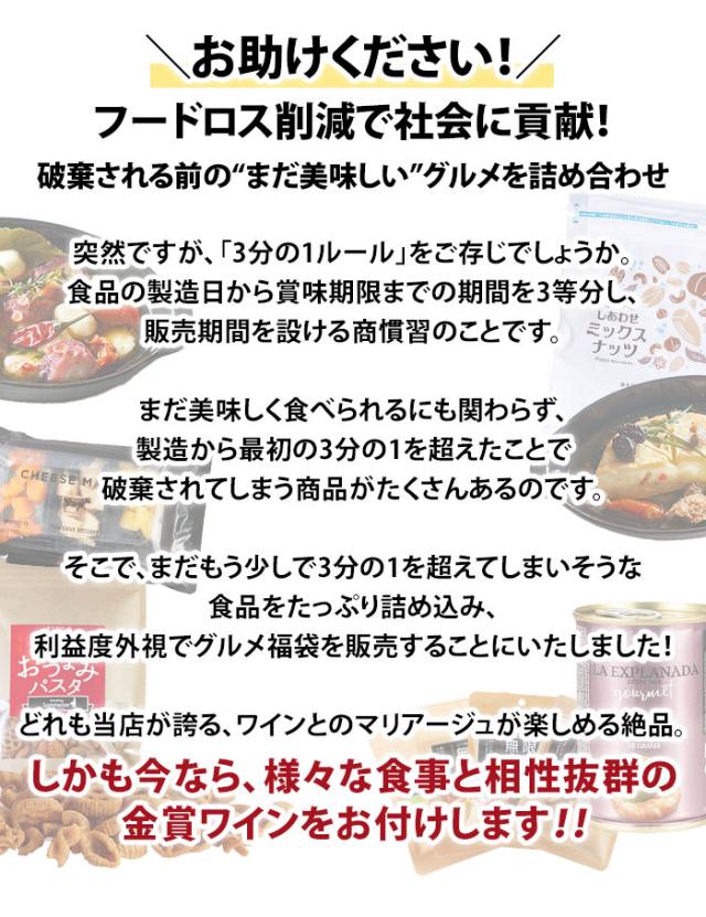 破棄される前の“まだ美味しい”グルメを詰め合わせ