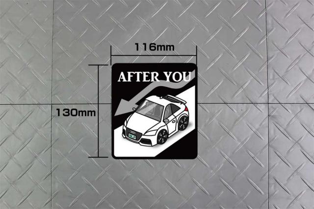MKJP お先にどうぞステッカー 2枚入り 外車 UDトラックス クオン