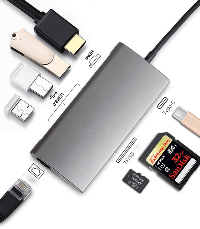 Usb Type C Hub Usbハブ 8ポート搭載 Usb Type Cマルチハブ 2ポート接続 Macbook Pro専用 Hdmi 4k対応 スティックタイプ 半額以下 Tma Gov Gh