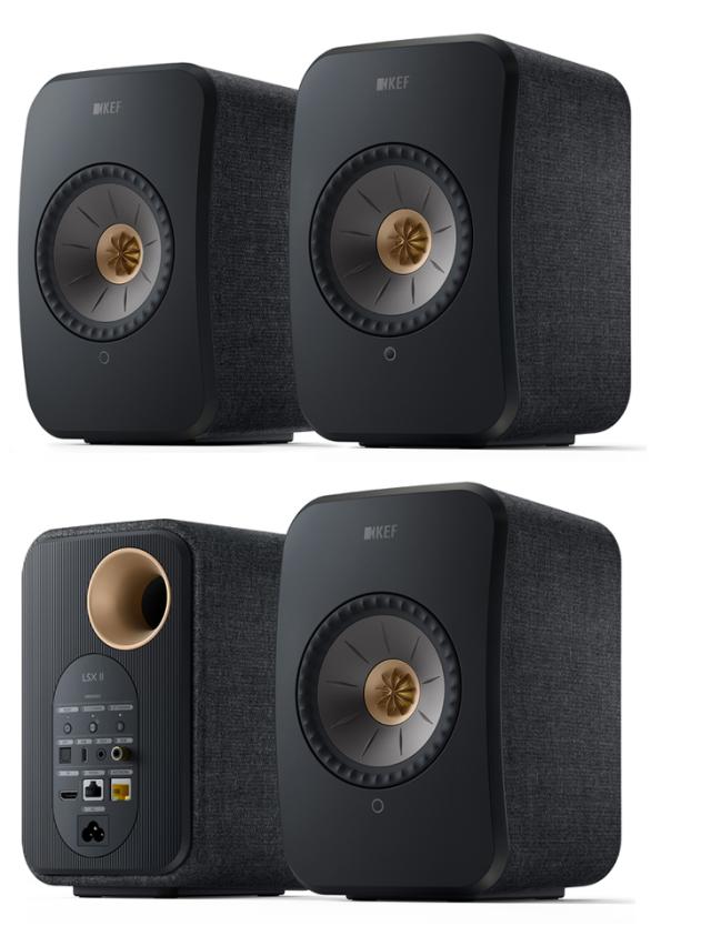 5年間延長保証込】KEF JAPAN LSX II(カーボンブラック) ワイヤレスHiFi