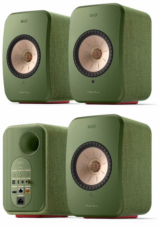 KEF JAPAN LSX II (オリーブグリーン) OLIVEGREEN ワイヤレスHiFi スピーカー ペアの通販はau PAY マーケット  ムラウチドットコム au PAY マーケット－通販サイト