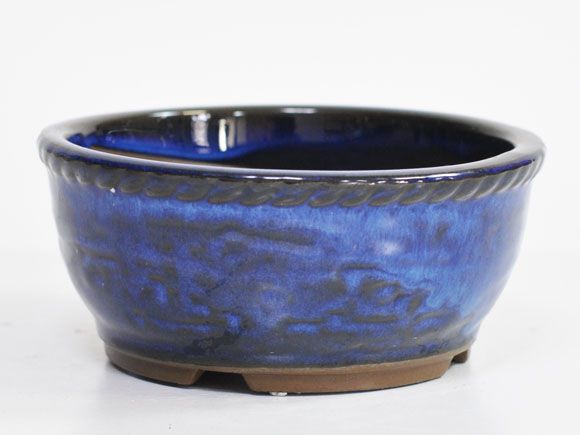 常滑焼　なまこ太鼓鉢