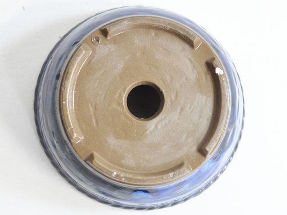 常滑焼　なまこ太鼓鉢