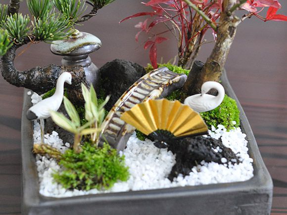 盆栽 松竹梅の寄せ植