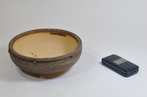 信楽焼き 小紋 (中