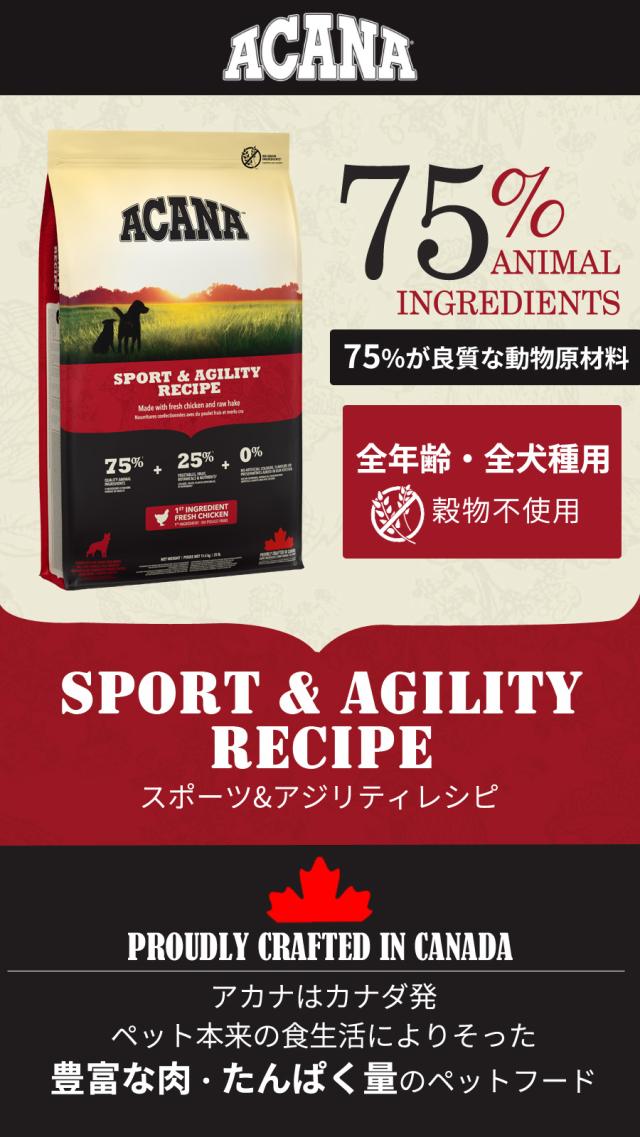 スポーツ&アジリティレシピ