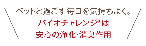 ペットと過ごす毎日を気持ちよく