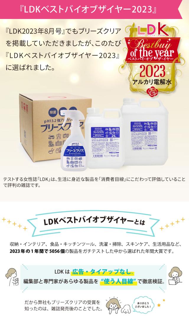 LDKベストバイオブザイヤー2023受賞