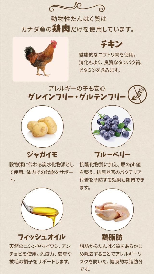 チキン ウィズ ブルーベリー スモールバイツ（小粒）