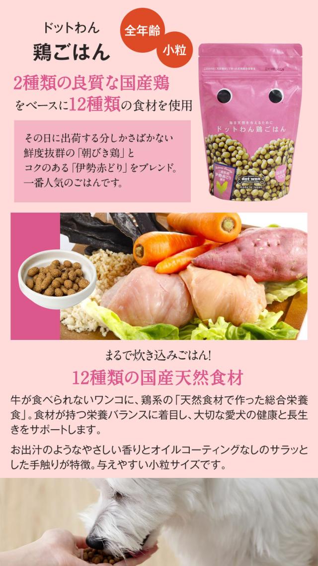 ドットわん ドットわん 鶏ごはん