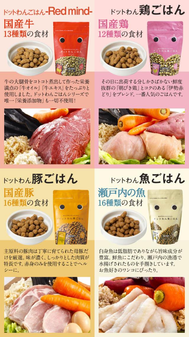ドットわん ドットわんごはん-Red mind-