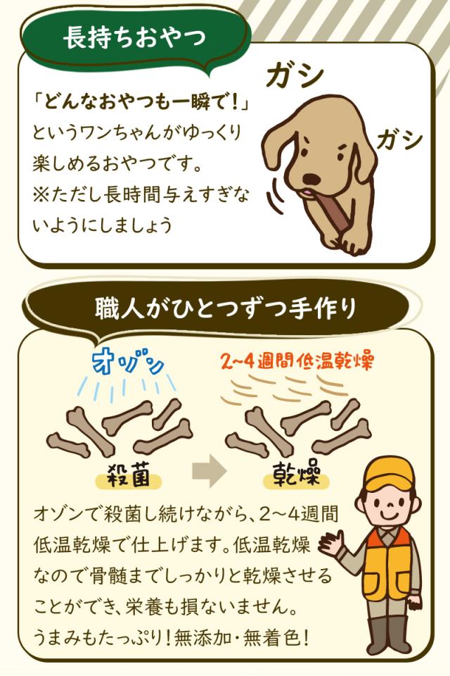 国産野生鹿レッグボーン