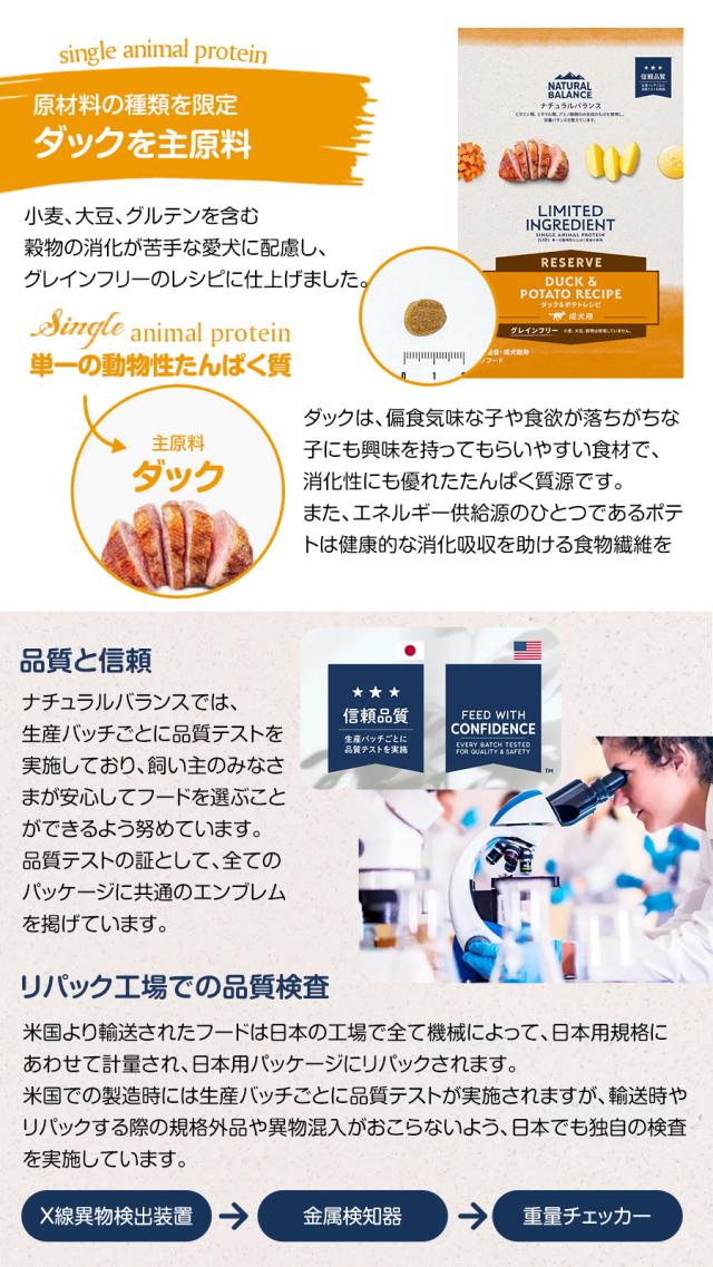 LID グレインフリー 成犬用 ダック&ポテト