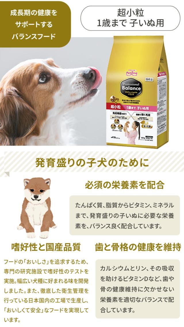 プロフェッショナルバランス　超小粒　１歳まで子いぬ用