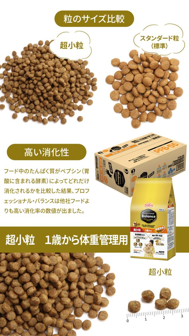 プロフェッショナルバランス　超小粒　１歳から体重管理用