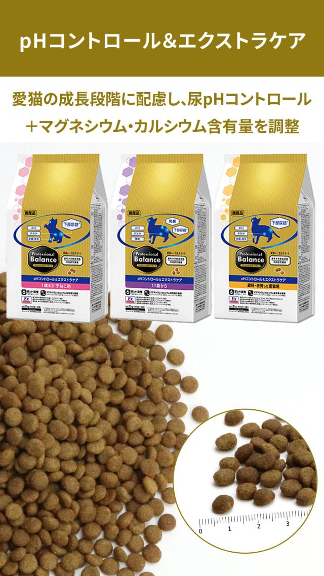 プロフェッショナルバランス　pHコントロール＆エクストラケア　避妊・去勢した愛猫用