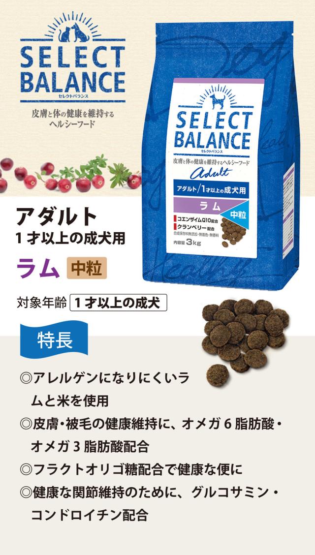 セレクトバランス　アダルト　ラム