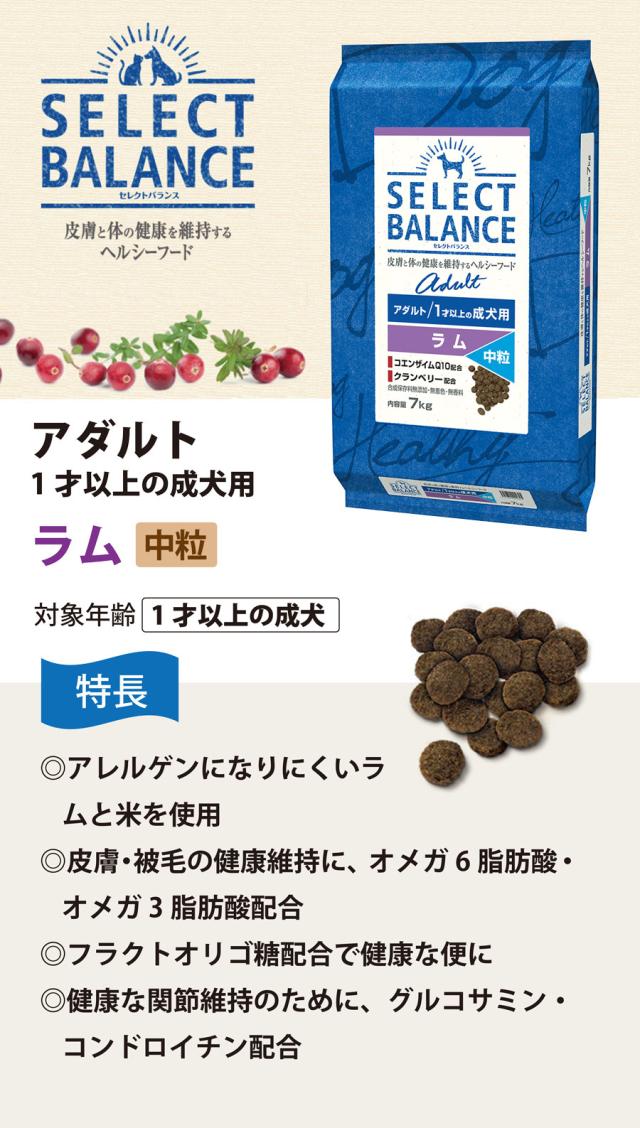 セレクトバランス　アダルト　ラム