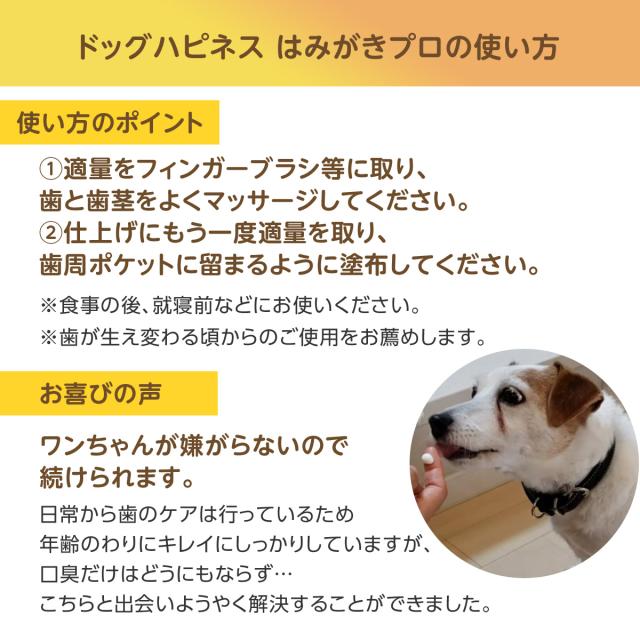 ドッグハピネス はみがきプロ 45g