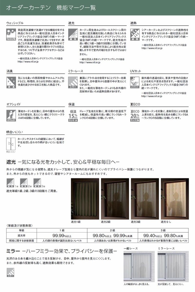 オーダーロールカーテン] 洗える ローマンシェード プレーンシェード