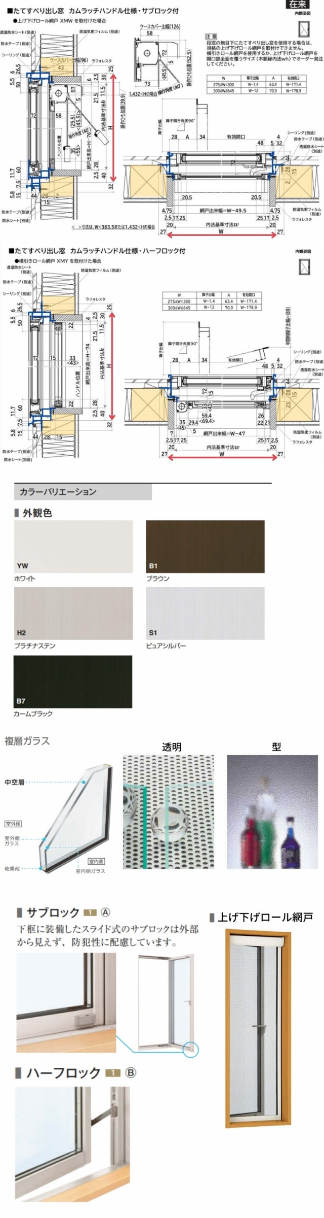 FIX窓 03613 フレミングJ W405×H1370mm 複層ガラス YKKap アルミサッシ YKK 交換 リフォーム DIY