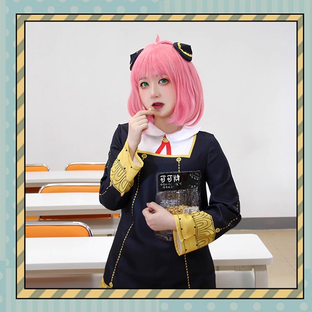 SPY×FAMILY アーニャ コスプレ 5点セット 子供 衣装 キッズ 仮装