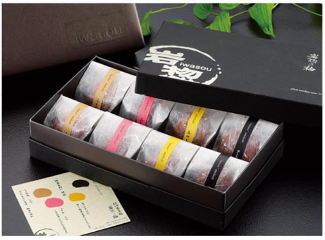 お返し,引出物,記念品は:岩惣 紀州産南高梅一粒梅8粒 IHI-W08