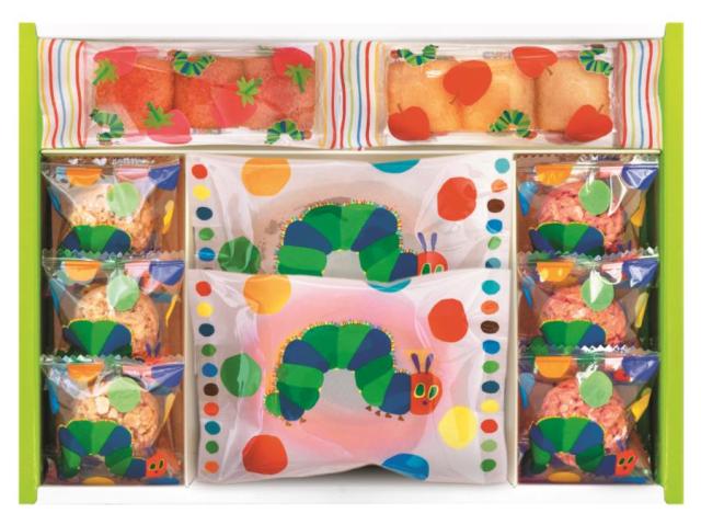 御祝.お返し,引出物,記念品は:はらぺこあおむしスイーツギフト