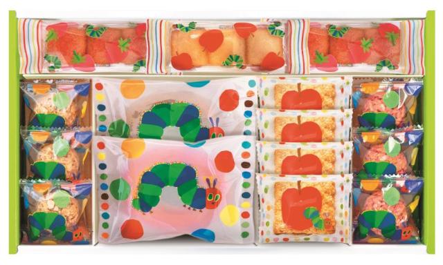 御祝.お返し,引出物,記念品は:はらぺこあおむしスイーツギフト