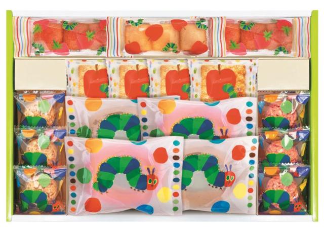 御祝.お返し,引出物,記念品は:はらぺこあおむしスイーツギフト