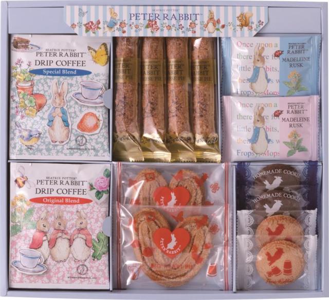 御祝.お返し,引出物,記念品は:ﾋﾟｰﾀｰﾗﾋﾞｯﾄ?コーヒー＆スイーツギフト