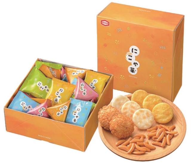 御祝.お返し,引出物,記念品は:亀田製菓にこや菓SS