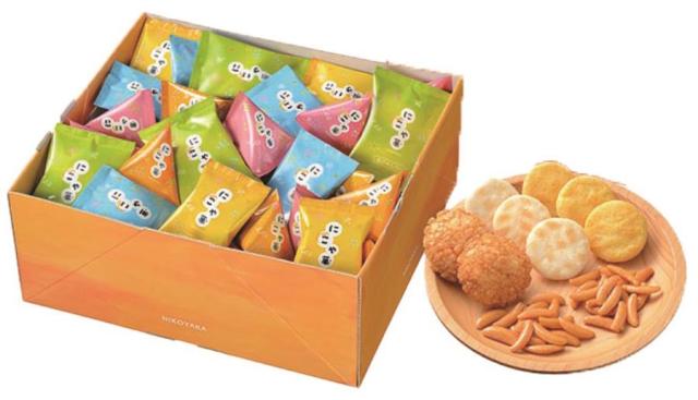 御祝.お返し,引出物,記念品は:亀田製菓にこや菓L