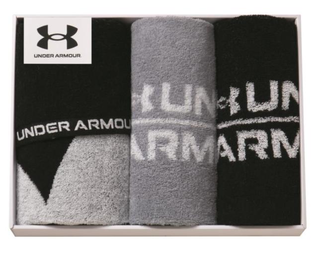 御祝.お返し,引出物,記念品は:アンダーアーマースポーツタオル・フェイスタオル2P