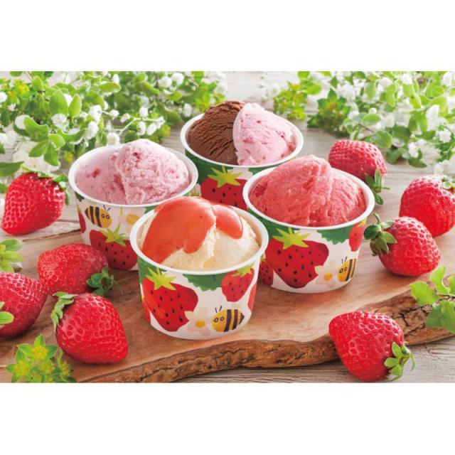 御祝.お返し,引出物,記念品は:博多あまおうのこだわりアイス（１４個）