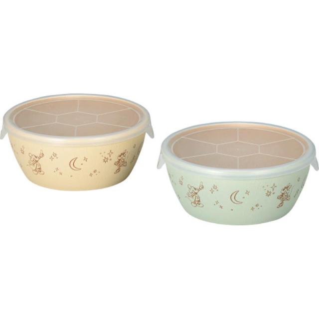御祝.お返し,引出物,記念品は:ディズニー　ペア抗菌ボウル