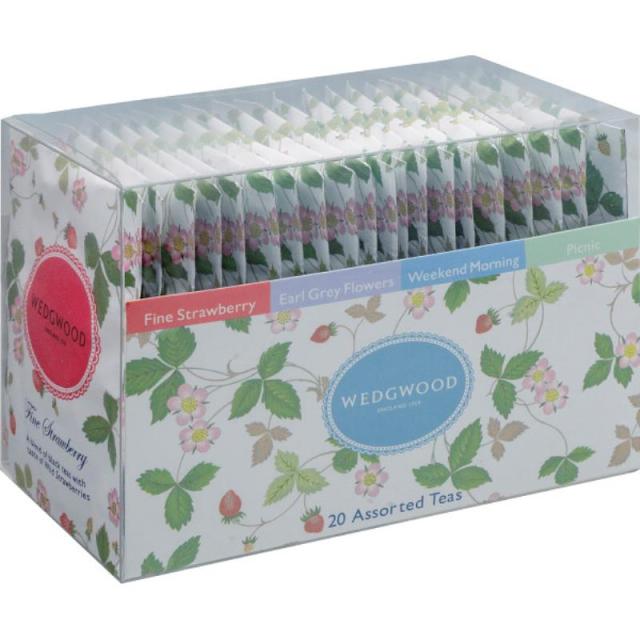 御祝.お返し,引出物,記念品は:ウェッジウッド　ワイルドストロベリー　アソートティーバック