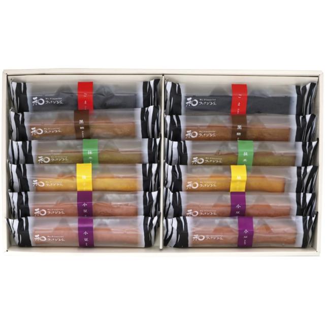 御祝.お返し,引出物,香典返し,記念品は:井桁堂 和フィナンシェ12本入 WF2000