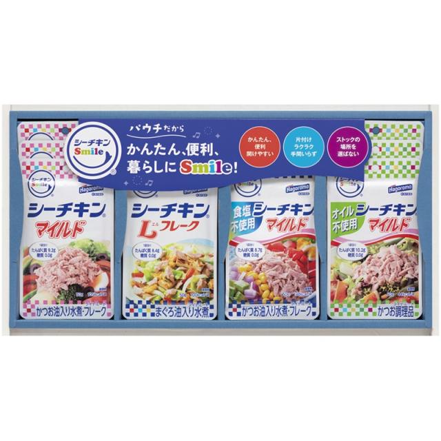 御祝.お返し,引出物,香典返し,記念品は:はごろもフーズ シーチキンSmileギフト SML-20A