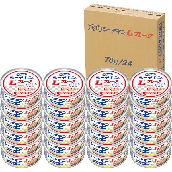 はごろも　シーチキンＬフレーク７０ｇ（２４缶）  0610