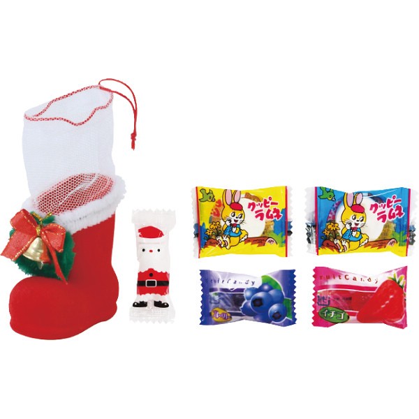 お菓子サンタブーツ（ミニ）  7116