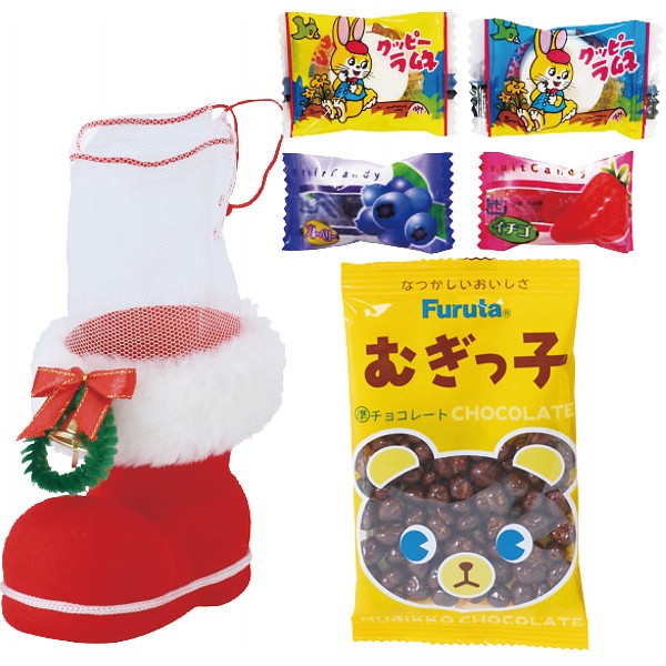お菓子サンタブーツ（Ｓ）  7115